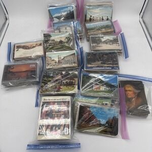 Vintage Postcards Huge Lot of 1450 Various Subjects & Topics Posted & Unposted